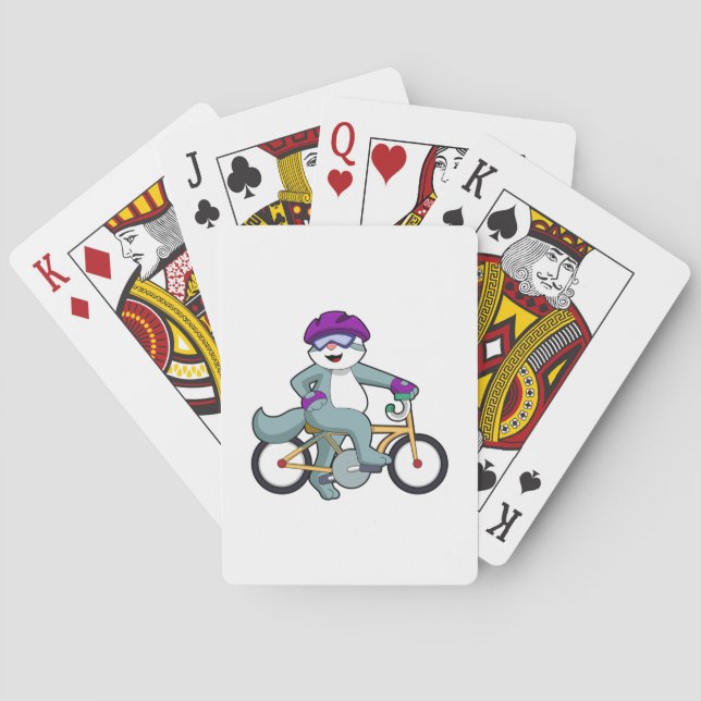Katt med casinokort (Baksidan)