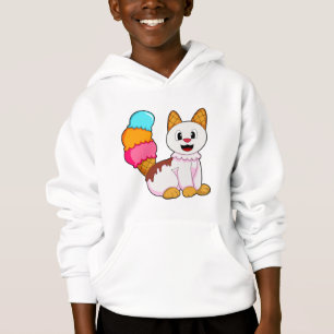 Katt med cirkel t shirt