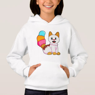 Katt med cirkel t shirt