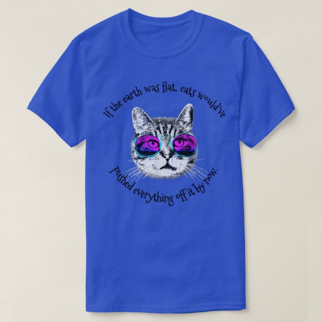 Katt med dålig attityd t shirt (Design framsida)