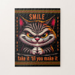 Katt med en attityd pussel