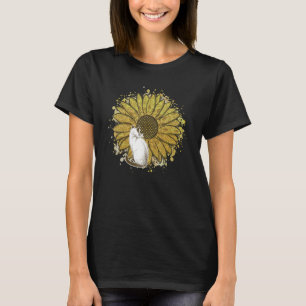 Katt med fint solrosskat Tassar Kärlek, Mamma T Shirt