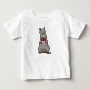Katt med Muffin T Shirt