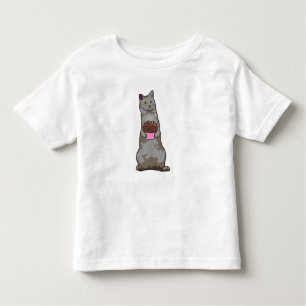 Katt med Muffin T Shirt