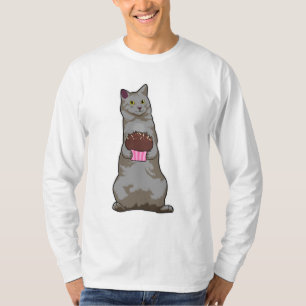 Katt med Muffin T Shirt