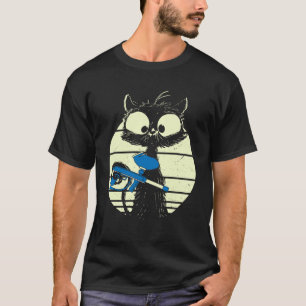 Katt med Paintball Mask Paintball Cat Cute Cat 1 T Shirt