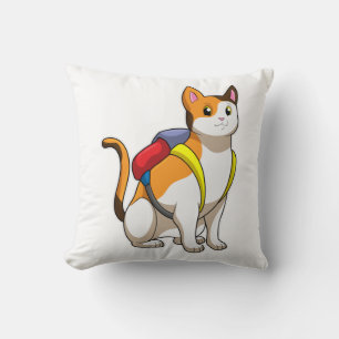 Katt med Satchel Kudde