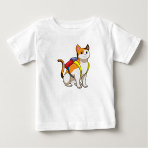 Katt med Satchel T Shirt