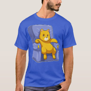 Katt med Soffa T Shirt