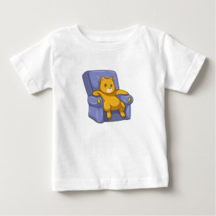 Katt med Soffa T Shirt
