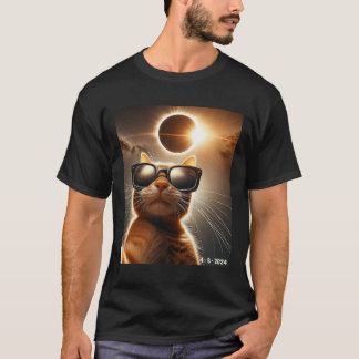 Katt med solarium 2024 Eclipse Wearin T Shirt
