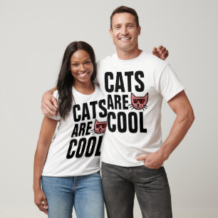 KATT med solglasögon, CATS ÄR T-tröjor av COOLA T Shirt