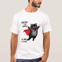 Katt med superhjälte