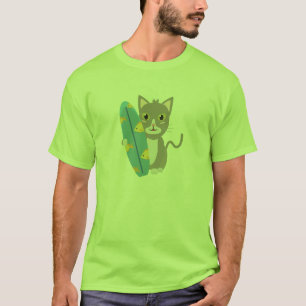 Katt med ytor t shirt