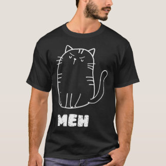 Katt Meh Katt Sarktastisk humor män kvinnor T Shirt