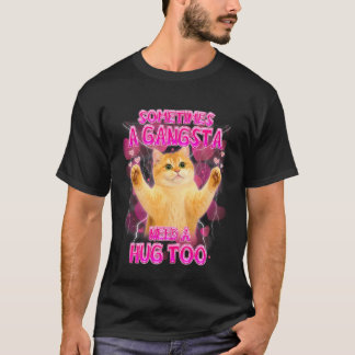 Katt Meme Katt Älskare Roligt Ibland Behöver En Ga T Shirt