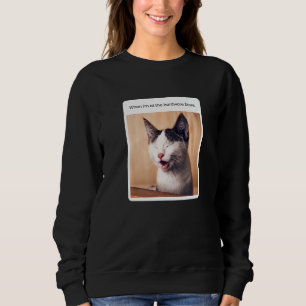 Katt Meme När Jag Är På Hårdvaruaffären T Shirt