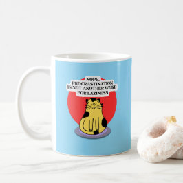 Katt Meme om Utförställningstema Kaffemugg