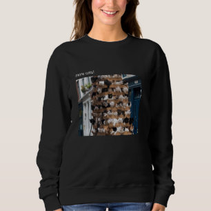 Katt Meme T-shirt Rolig Katt Rolig Kitty Mia Väs H