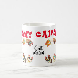 Katt Meowy Catmas  Kaffemugg