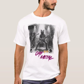 Katt Metall T Shirt