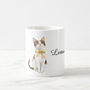Katt Namnet Citron Kaffemugg