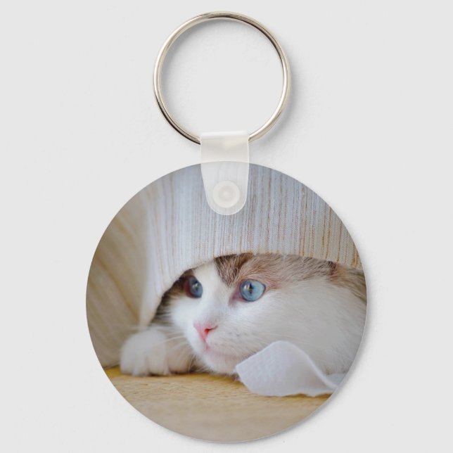 Katt, Natur, Kattunge Nyckelring (Framsida)