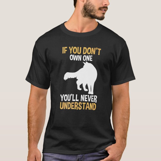 Katt Norsk Skog  7 T Shirt (Framsida)