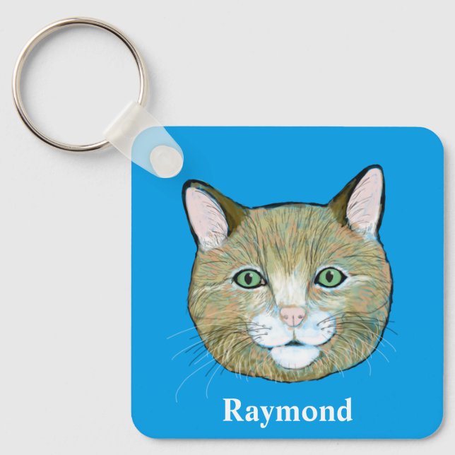 Katt Nyckelring (Framsida)