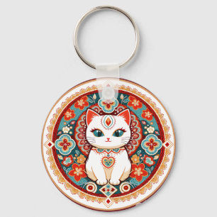 Katt Nyckelring