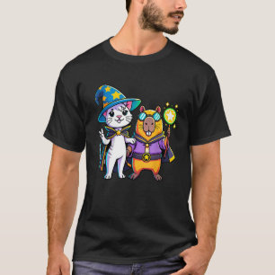 Katt och beck Capybara Halloween Kids Animal T Shirt
