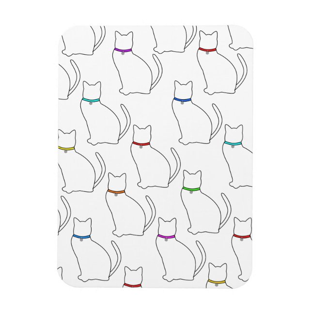 Katt- och Collars Anpassningsbar Magnet (Vertikal)