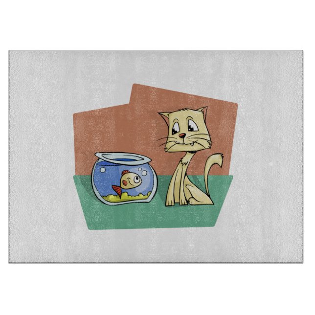 Katt- och fiskbunkeclipart (Framsidan)