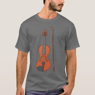 Katt och fjällvin, fiolin - Manar T-Shirt