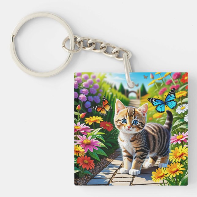 Katt och fjärilar (Framsidan)