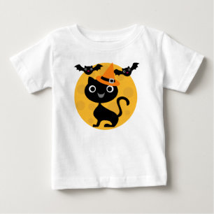Katt och Fladdermöss Halloween T-shirts och presen