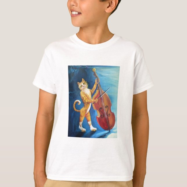 Katt och flamma t shirt (Framsida)