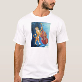 Katt och flamma tee