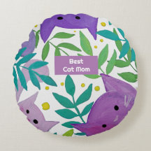 Katt och grenar Bästa kattdagen mamma