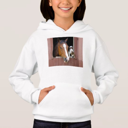 Katt och häst - hästranch - hästälskare t shirt