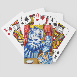 Katt och hennes kittens casinokort