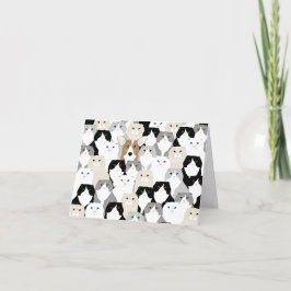 Katt- och Hund-gratulationskort Helgkort