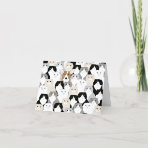 Katt- och Hund-gratulationskort Helgkort