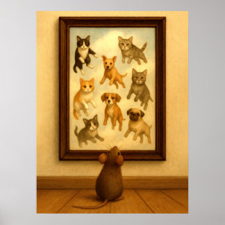 Katt och Hund Poster