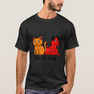 Katt och Hund T Shirt