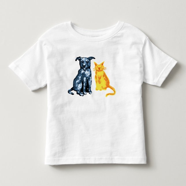 Katt och hund tröja (Framsida)