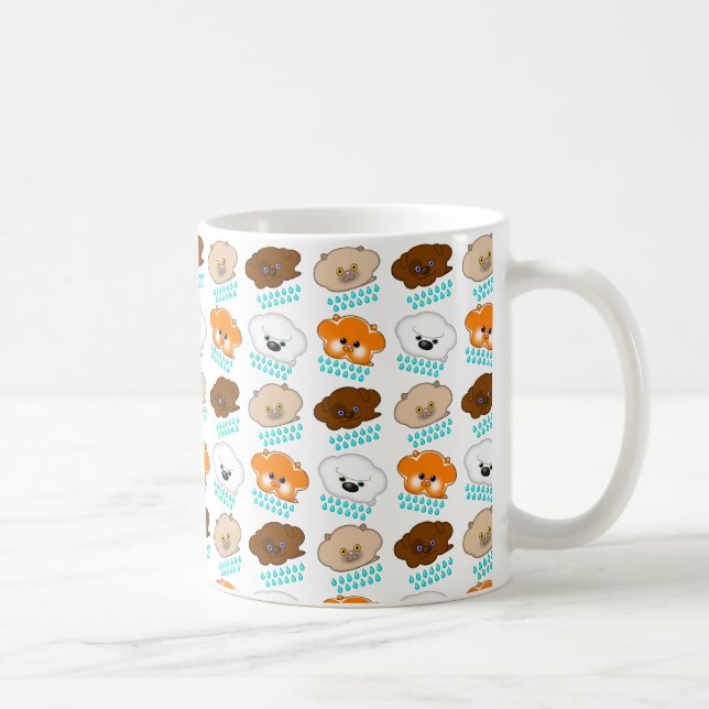 Katt- och Hundar- Kaffemugg (Höger)