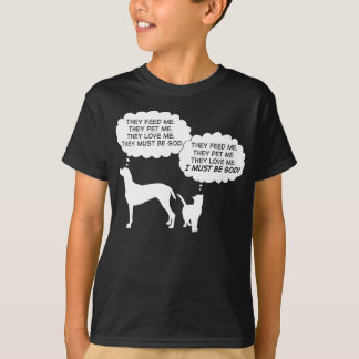Katt och Hundar Shirt T