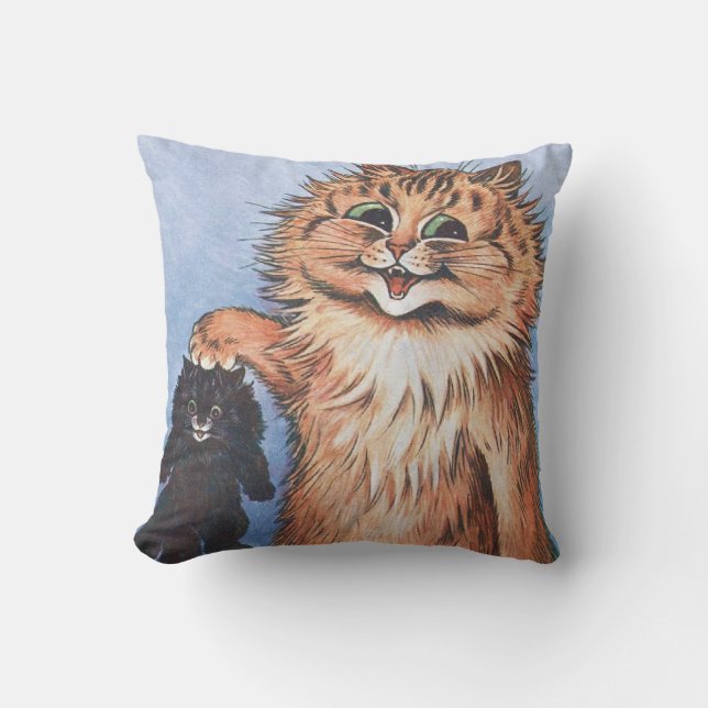 Katt och kittens, Louis Wain Kudde (Framsida)