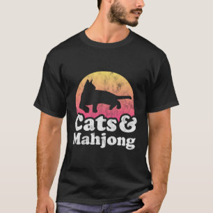 Katt och Mahjong 's eller 's Cat T Shirt
